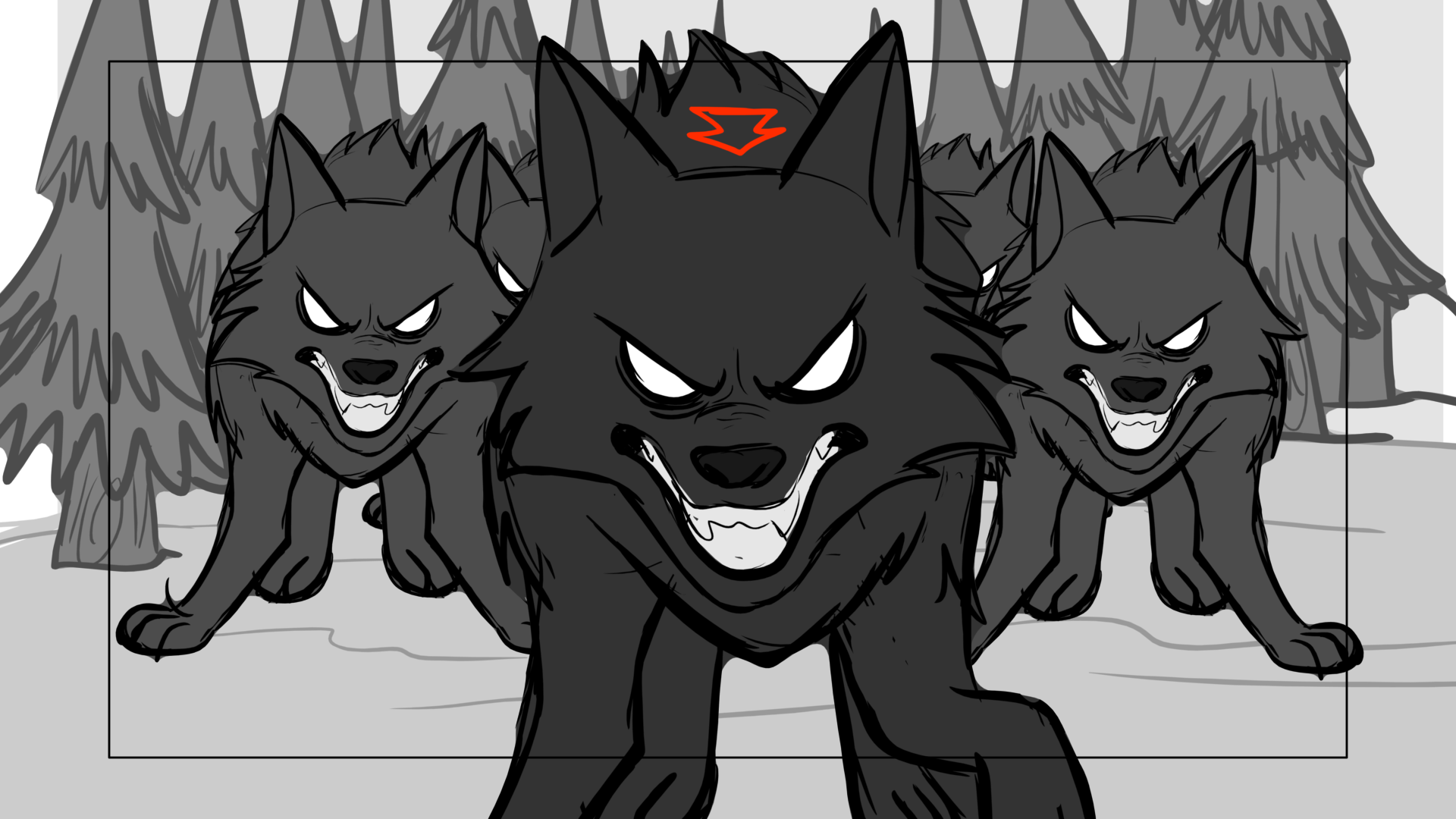 Venom Wars — Escena 11, panel 2, storyboard by Melissa Ballesteros